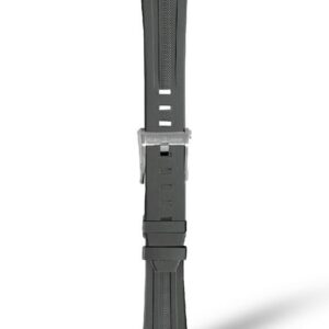 MAURICE LACROIX Gray Rubber Strap モーリス・ラクロア グレーラバーストラップ AI6008、AI6058、AI6158のモデルと互換性あり ML822-005020
