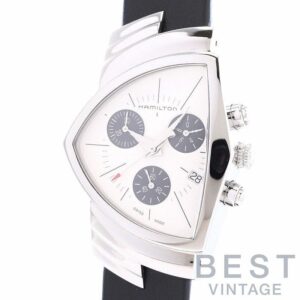 【中古】HAMILTON VENTURA CHRONO QUARTZ ハミルトン ベンチュラ クロノ クォーツ H24432751 (H244320)