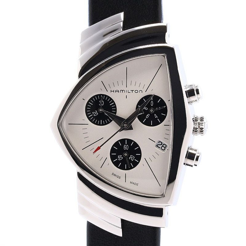 【中古】HAMILTON VENTURA CHRONO QUARTZ ハミルトン ベンチュラ クロノ クォーツ H24432751 (H244320)