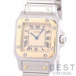 【中古】CARTIER SANTOS GALBEE SMALL MODEL カルティエ サントス ガルベ SM W20012C4
