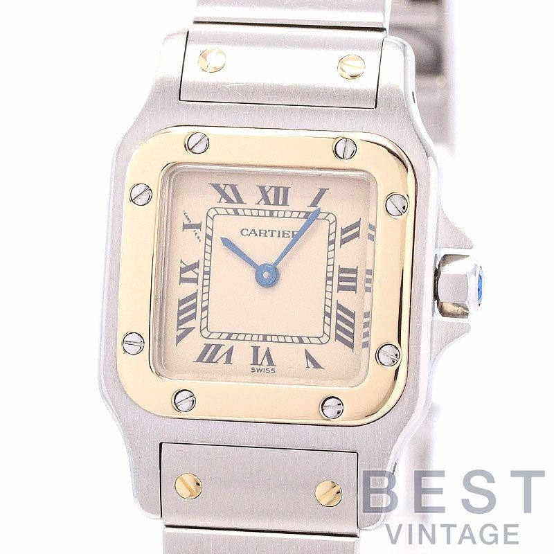 【中古】CARTIER SANTOS GALBEE SMALL MODEL カルティエ サントス ガルベ SM W20012C4
