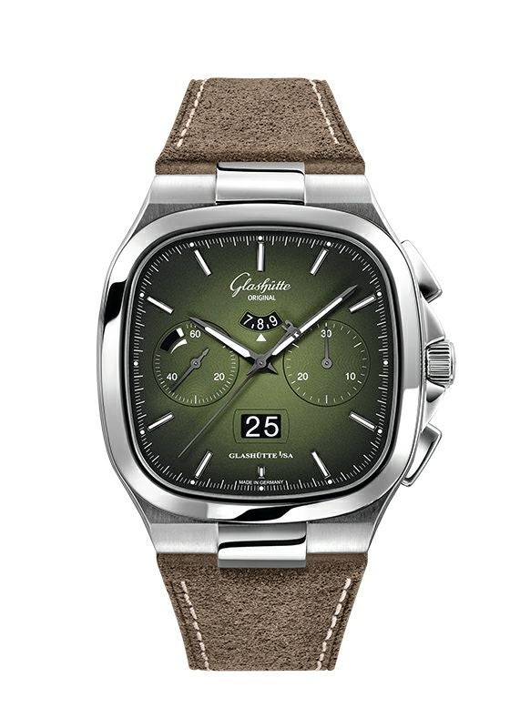GLASHUTTE ORIGINAL Seventies Chronograph Panorama Date グラスヒュッテ・オリジナル セブンティーズ・クロノグラフ・パノラマデイト 1-37-02-09-02-62