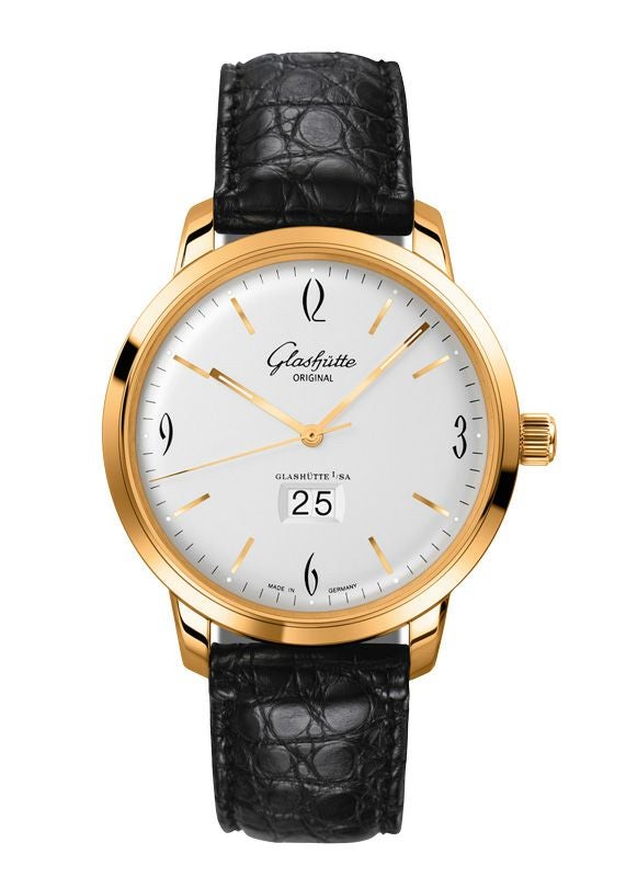 GLASHUTTE ORIGINAL Sixties Panorama Date グラスヒュッテ・オリジナル シックスティーズ・パノラマデイト 2-39-47-01-01-04