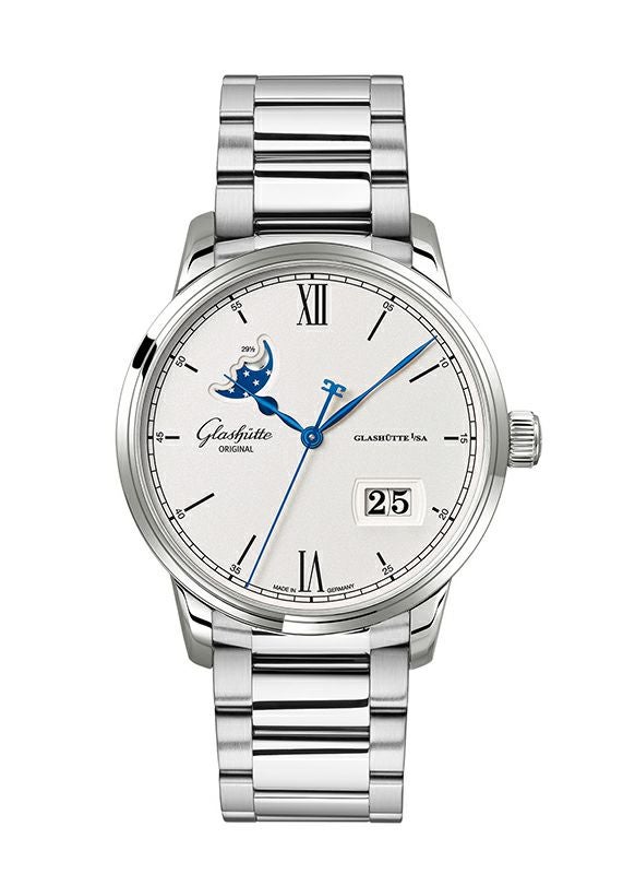 GLASHUTTE ORIGINAL Senator Excellence Panorama Date Moon Phase グラスヒュッテ・オリジナル セネタ・エクセレンス・パノラマデイト・ムーンフェイズ 1-36-04-01-02-71