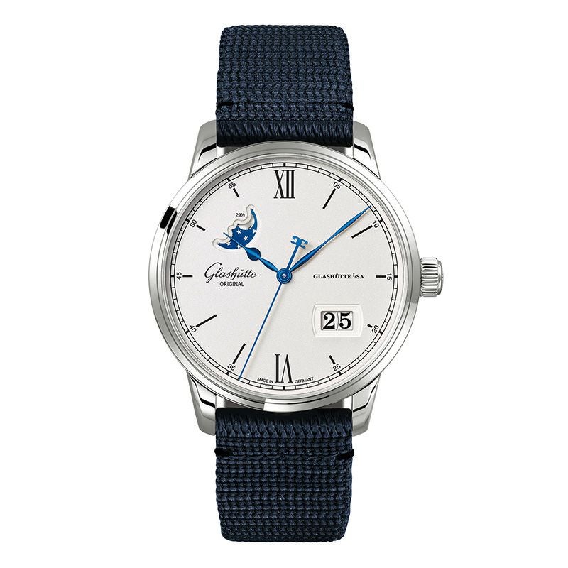 GLASHUTTE ORIGINAL Senator Excellence Panorama Date Moon Phase グラスヒュッテ・オリジナル セネタ・エクセレンス・パノラマデイト・ムーンフェイズ 1-36-04-01-02-64