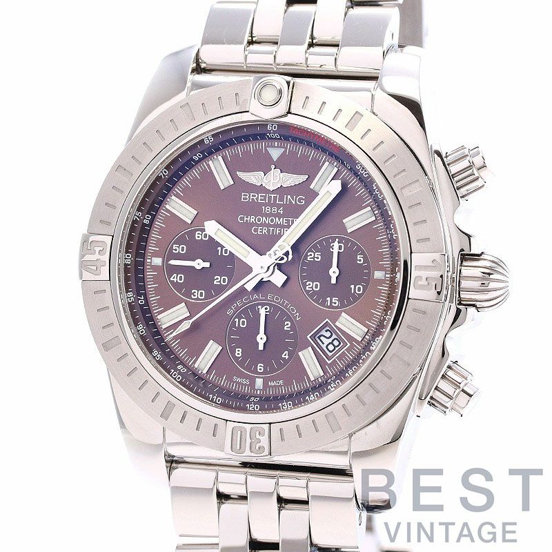 【中古】BREITLING CHRONOMAT JSP JAPAN SPECIAL EDITION ブライトリング クロノマット JSP 日本限定モデル AB011511/Q623/388A (A001Q23PA)