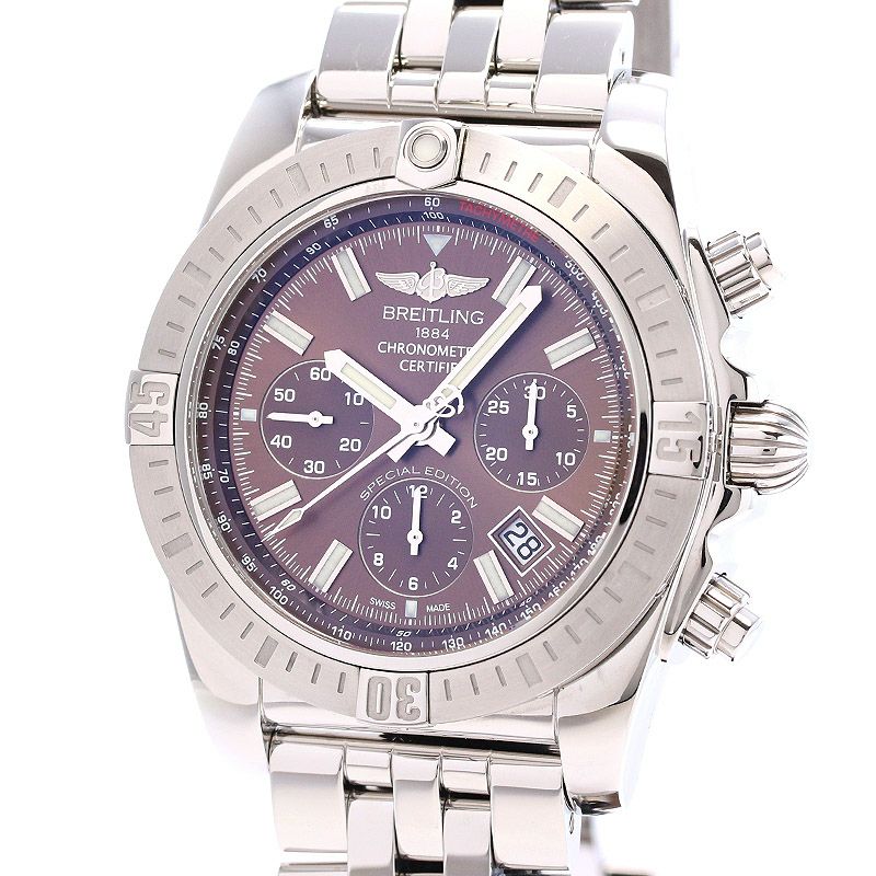 【中古】BREITLING CHRONOMAT JSP JAPAN SPECIAL EDITION ブライトリング クロノマット JSP 日本限定モデル AB011511/Q623/388A (A001Q23PA)