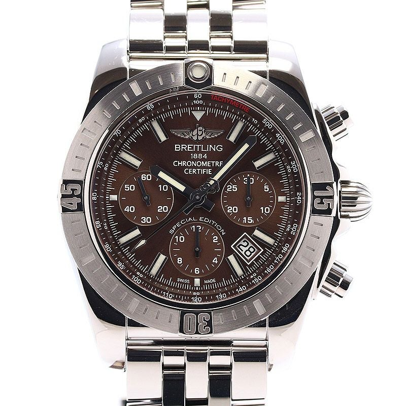 【中古】BREITLING CHRONOMAT JSP JAPAN SPECIAL EDITION ブライトリング クロノマット JSP 日本限定モデル AB011511/Q623/388A (A001Q23PA)