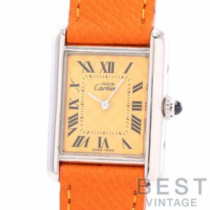 【中古】CARTIER MUST TANK SMALL MODEL 2003 CHRISTMAS LIMITED EDITION カルティエ マストタンク SM 2003年クリスマス限定 W1017654