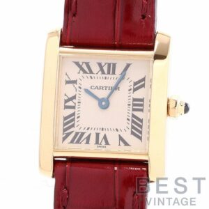 【中古】CARTIER TANK FRANCAISE WATCH SMALL MODEL / TANK FRANCAISE SMALL MODEL カルティエ タンク フランセーズ ウォッチ SM / タンクフランセーズ SM W5000256