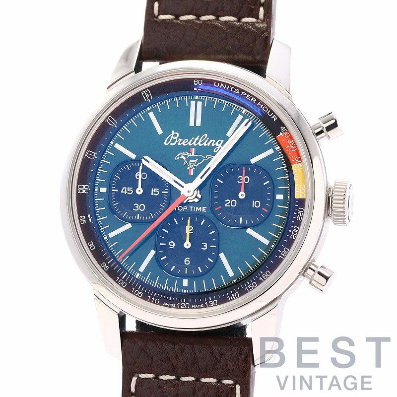 【中古】BREITLING TOP TIME B01 FORD MUSTANG ブライトリング トップタイム B01 フォード マスタング AB01762A1L1X1
