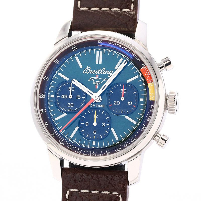 【中古】BREITLING TOP TIME B01 FORD MUSTANG ブライトリング トップタイム B01 フォード マスタング AB01762A1L1X1
