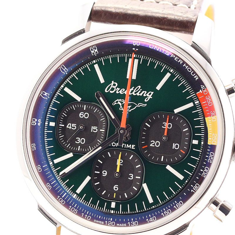 【中古】BREITLING TOP TIME B01 FORD MUSTANG ブライトリング トップタイム B01 フォード マスタング AB01762A1L1X1