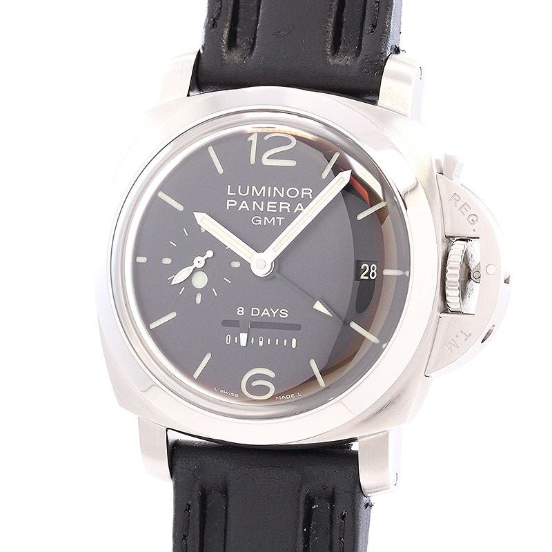 【中古】OFFICINE PANERAI LUMINOR 1950 8 DAYS GMT 44MM オフィチーネ・パネライ ルミノール 1950 8デイズ GMT 44MM PAM00233