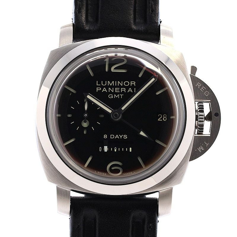 【中古】OFFICINE PANERAI LUMINOR 1950 8 DAYS GMT 44MM オフィチーネ・パネライ ルミノール 1950 8デイズ GMT 44MM PAM00233