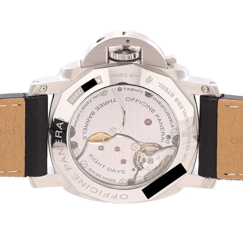 【中古】OFFICINE PANERAI LUMINOR 1950 8 DAYS GMT 44MM オフィチーネ・パネライ ルミノール 1950 8デイズ GMT 44MM PAM00233