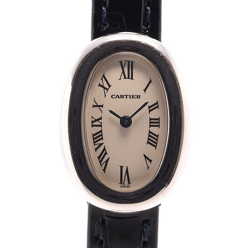 【中古】CARTIER MINI BAIGNOIRE / BAIGNOIRE MINI WATCH カルティエ ミニ ベニュワール / ベニュワール ミニ ウォッチ W1518956