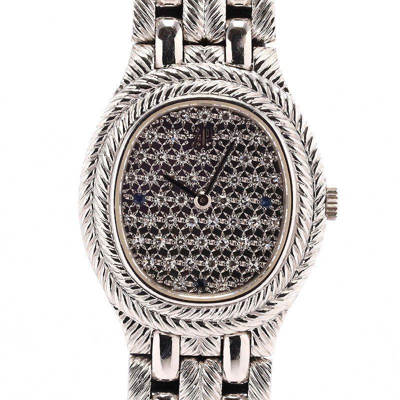 【中古】AUDEMARS PIGUET VINTAGE OVAL SHAPE WATCH PAVE DIAMONDS オーデマ・ピゲ ヴィンテージ オーバルシェイプウォッチ パヴェ ダイヤモンド 66457BC