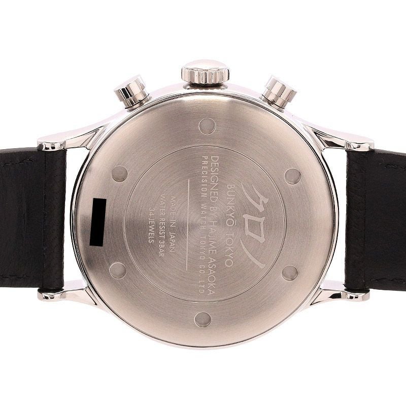 【中古】KURONO BUNKYO TOKYO / CHRONO TOKYO KURONO BUNKYO TOKYO COMPLICATION SERIES CHRONOGRAPH II クロノトウキョウ / クロノブンキョウトウキョウ コンプリケーションシリーズ クロノグラフ II ホワイト CB012