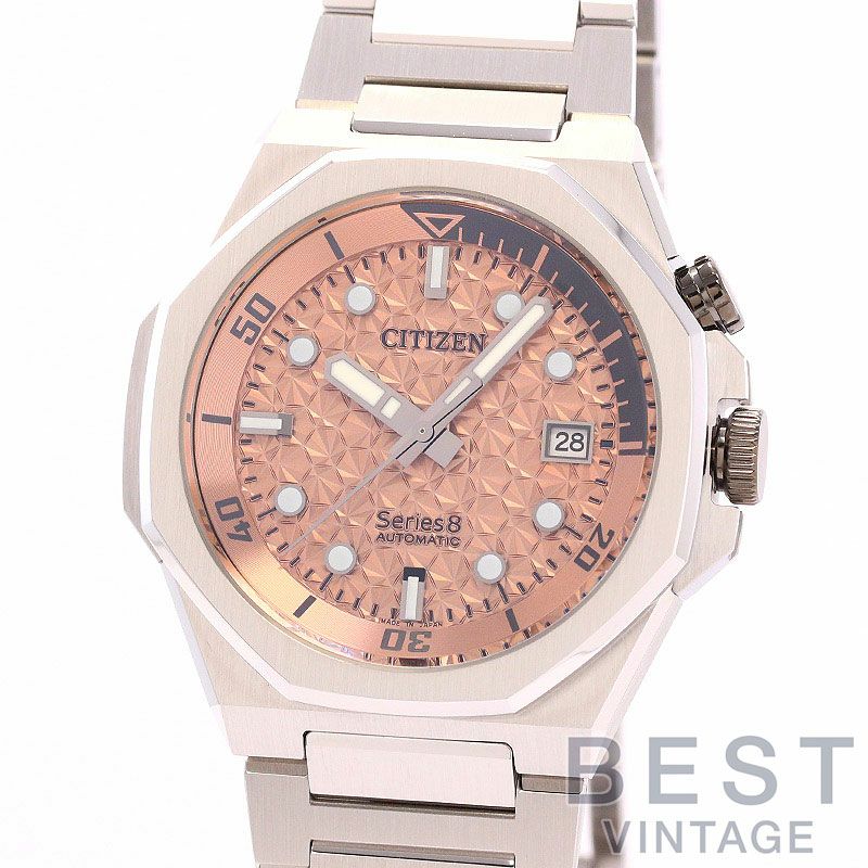 【中古】CITIZEN SERIES 8 890 MECHANICAL LIMITED シチズン シリーズエイト 890メカニカル 1700本限定 桜雲 NB6066-51W
