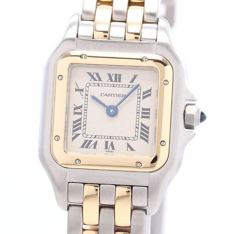 【中古】CARTIER PANTHERE SMALL MODEL 2ROW / FIGARO カルティエ パンテール SM 2ロウ / パンテール クラシック & フィガロ SM 2ロウ W25029B6