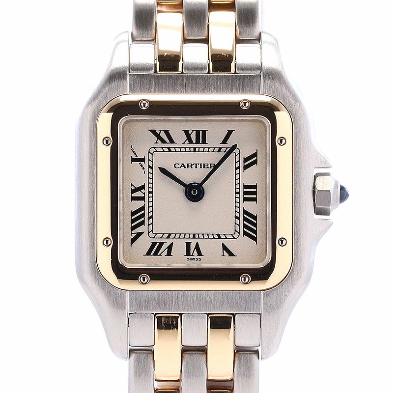 【中古】CARTIER PANTHERE SMALL MODEL 2ROW / FIGARO カルティエ パンテール SM 2ロウ / パンテール クラシック & フィガロ SM 2ロウ W25029B6