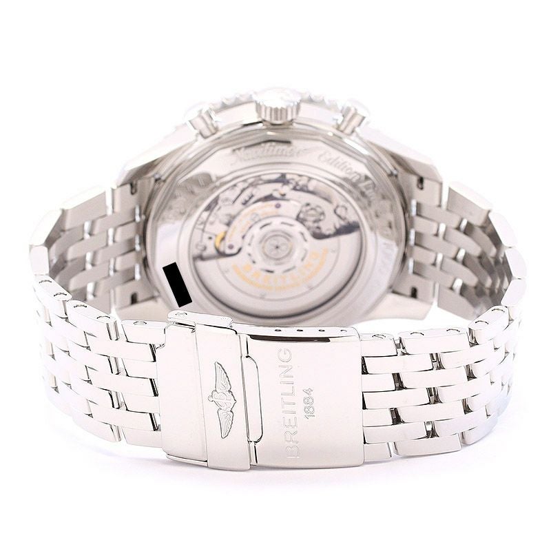 【中古】BREITLING NAVITIMER GMT LIMITED EDITION ブライトリング ナビタイマーGMT リミテッドエディション 1000本限定 AB04411A/C937/443A (A044C37NP)