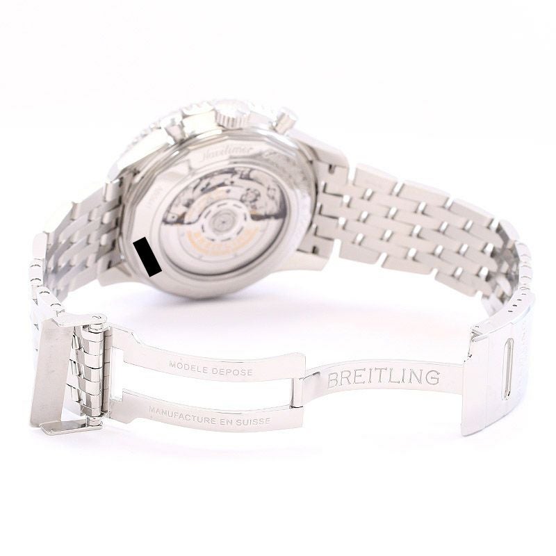 【中古】BREITLING NAVITIMER GMT LIMITED EDITION ブライトリング ナビタイマーGMT リミテッドエディション 1000本限定 AB04411A/C937/443A (A044C37NP)