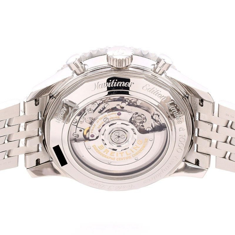 【中古】BREITLING NAVITIMER GMT LIMITED EDITION ブライトリング ナビタイマーGMT リミテッドエディション 1000本限定 AB04411A/C937/443A (A044C37NP)