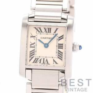 【中古】CARTIER TANK FRANCAISE SMALL MODEL カルティエ タンク フランセーズ SM W51008Q3