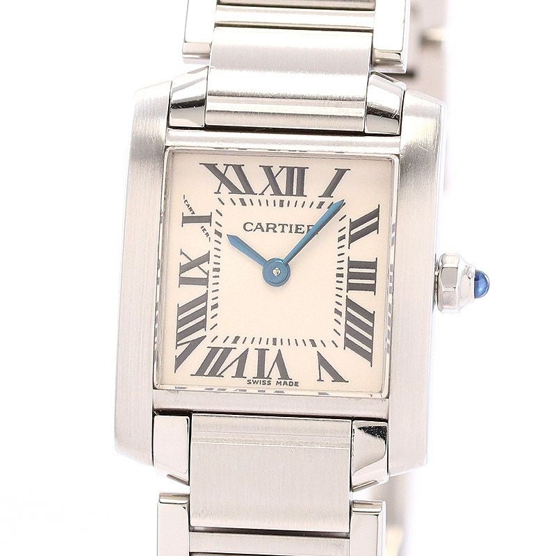 【中古】CARTIER TANK FRANCAISE SMALL MODEL カルティエ タンク フランセーズ SM W51008Q3