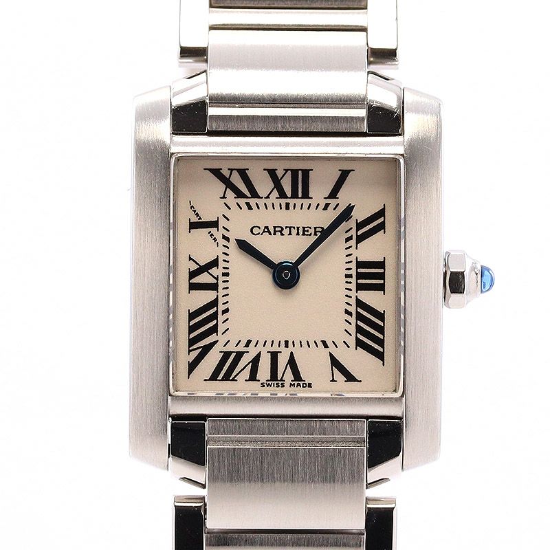 【中古】CARTIER TANK FRANCAISE SMALL MODEL カルティエ タンク フランセーズ SM W51008Q3