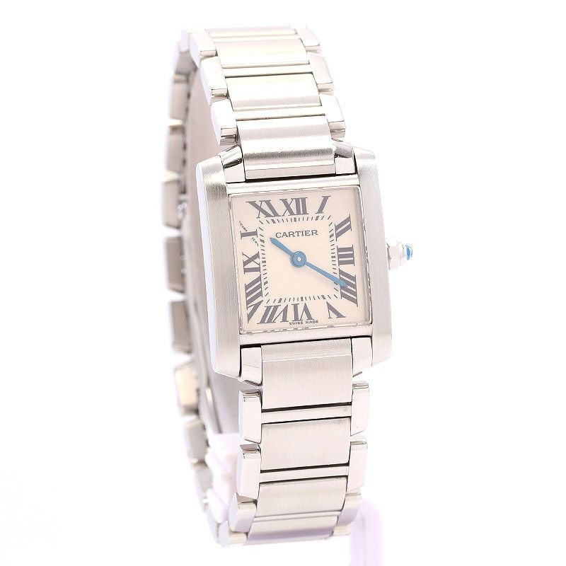 【中古】CARTIER TANK FRANCAISE SMALL MODEL カルティエ タンク フランセーズ SM W51008Q3