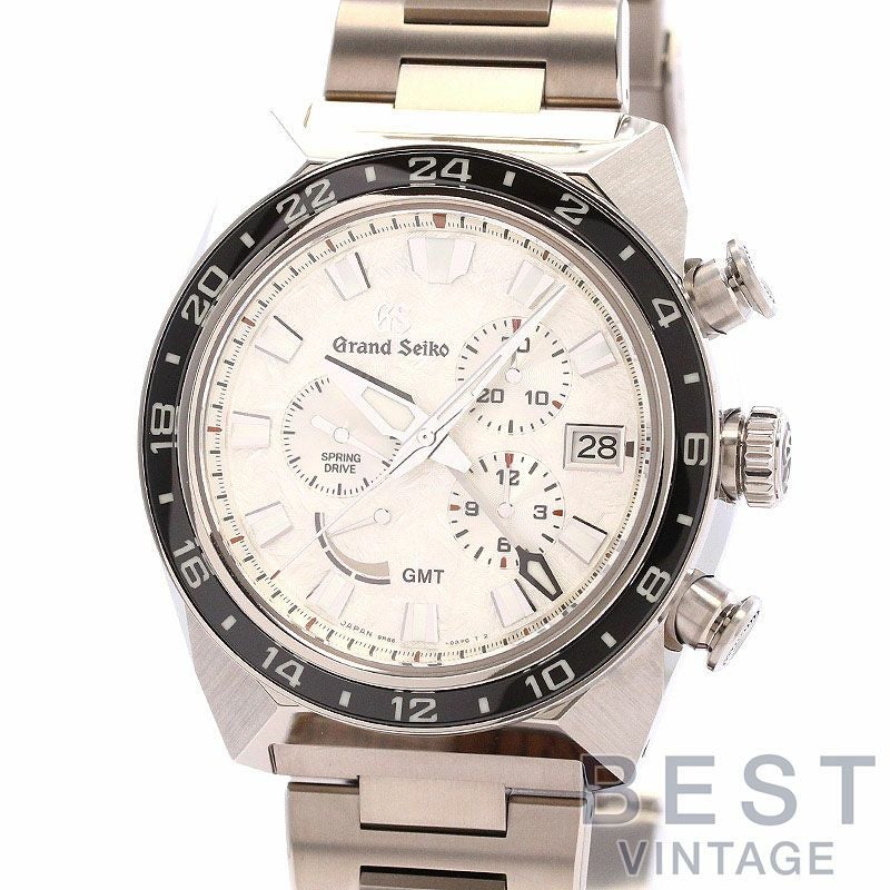 【中古】GRAND SEIKO SPORT COLLECTION SPRING DRIVE GMT CHRONOGRAPH グランドセイコー スポーツコレクション 9Rスプリングドライブ GMT クロノグラフ SBGC253 (9R86-0AN0)
