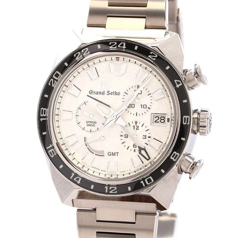 【中古】GRAND SEIKO SPORT COLLECTION SPRING DRIVE GMT CHRONOGRAPH グランドセイコー スポーツコレクション 9Rスプリングドライブ GMT クロノグラフ SBGC253 (9R86-0AN0)