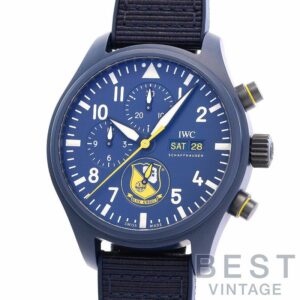 【中古】IWC PILOT'S WATCH CHRONOGRAPH EDITION BLUE ANGELS アイ・ダブリュー・シー パイロット・ウォッチ・クロノグラフ ブルーエンジェルス IW389109