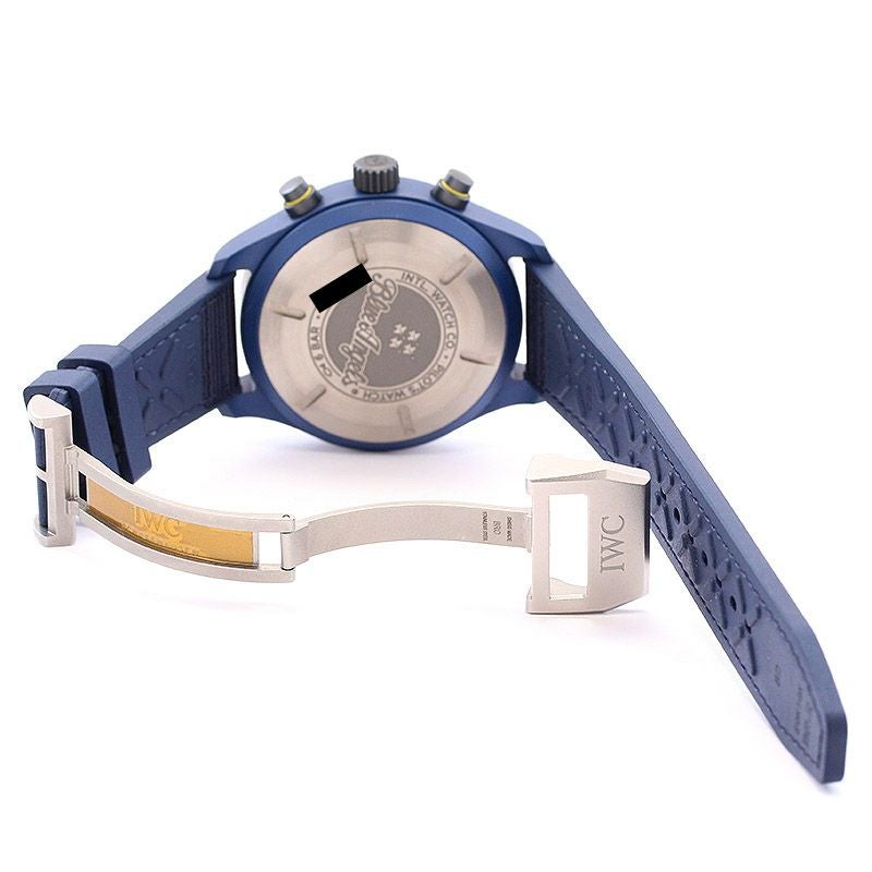 【中古】IWC PILOT'S WATCH CHRONOGRAPH EDITION BLUE ANGELS アイ・ダブリュー・シー パイロット・ウォッチ・クロノグラフ ブルーエンジェルス IW389109