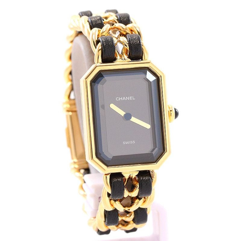 【中古】CHANEL PREMIERE SMALL SIZE BRACELET シャネル プルミエール Sサイズブレスレット H0001