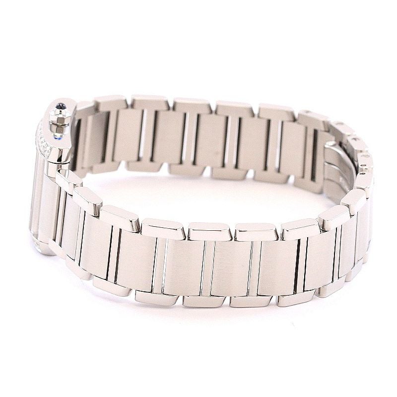 【中古】CARTIER TANK FRANCAISE WATCH SMALL MODEL カルティエ タンク フランセーズ SM W4TA0008