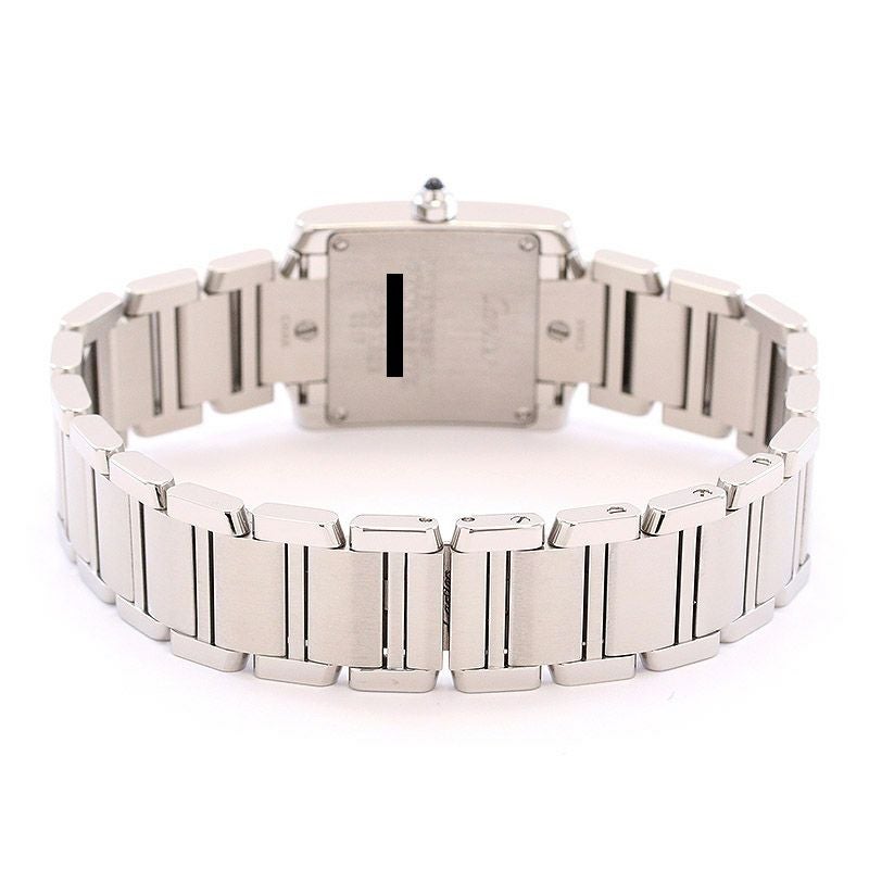 【中古】CARTIER TANK FRANCAISE WATCH SMALL MODEL カルティエ タンク フランセーズ SM W4TA0008