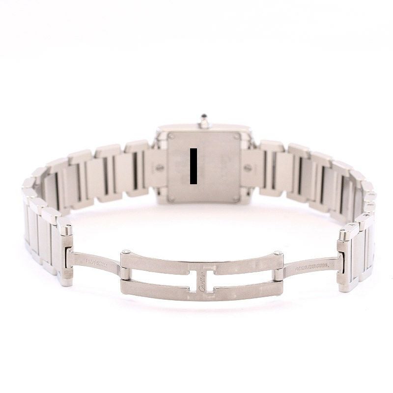 【中古】CARTIER TANK FRANCAISE WATCH SMALL MODEL カルティエ タンク フランセーズ SM W4TA0008