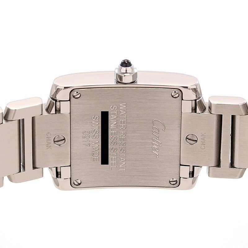 【中古】CARTIER TANK FRANCAISE WATCH SMALL MODEL カルティエ タンク フランセーズ SM W4TA0008