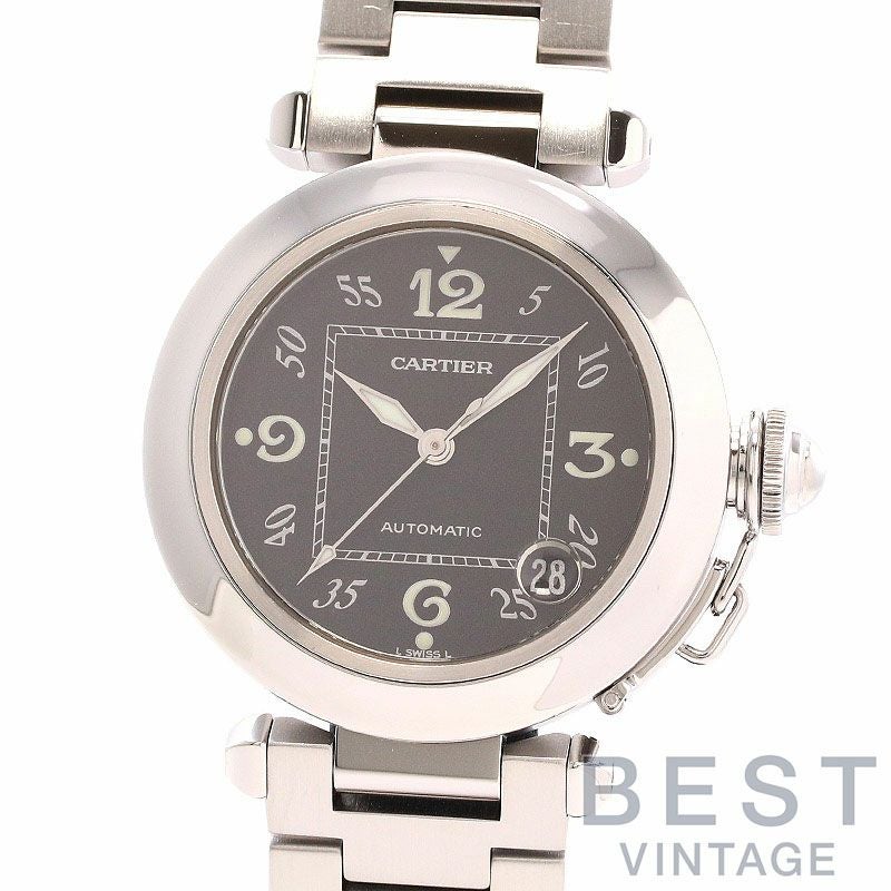 【中古】CARTIER PASHA C DE CARTIER 35MM カルティエ パシャ C ドゥ カルティエ 35MM W31043M7
