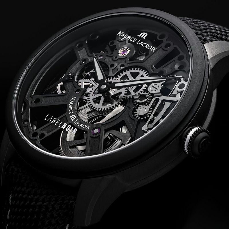 MAURICE LACROIX MASTERPIECE SKELETON LABELNOIR モーリス・ラクロア マスターピース スケルトン ラベルノワール MP7228-DLB04-090-2