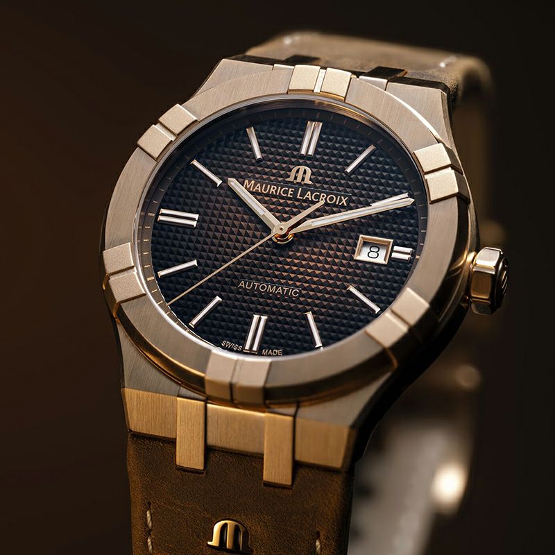 MAURICE LACROIX AIKON AUTOMATIC BRONZE モーリス・ラクロア アイコン オートマティック ブロンズ AI6008-BRZ01-730-3
