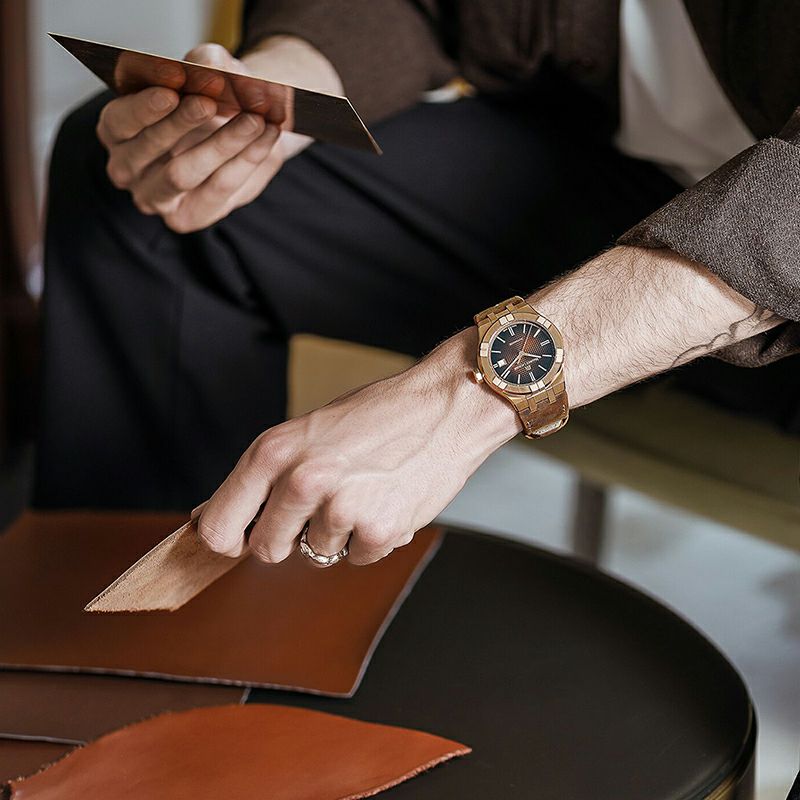MAURICE LACROIX AIKON AUTOMATIC BRONZE モーリス・ラクロア アイコン オートマティック ブロンズ AI6008-BRZ01-730-3
