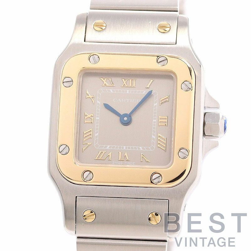 【中古】CARTIER SANTOS GALBEE SMALL MODEL カルティエ サントス ガルベ SM W20031C4