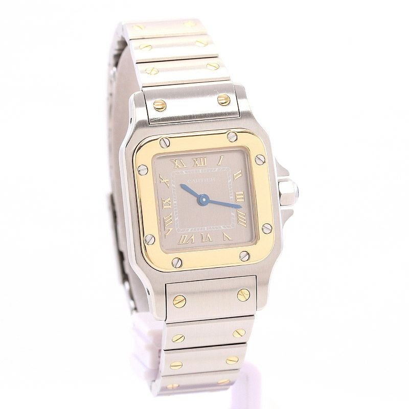 【中古】CARTIER SANTOS GALBEE SMALL MODEL カルティエ サントス ガルベ SM W20031C4