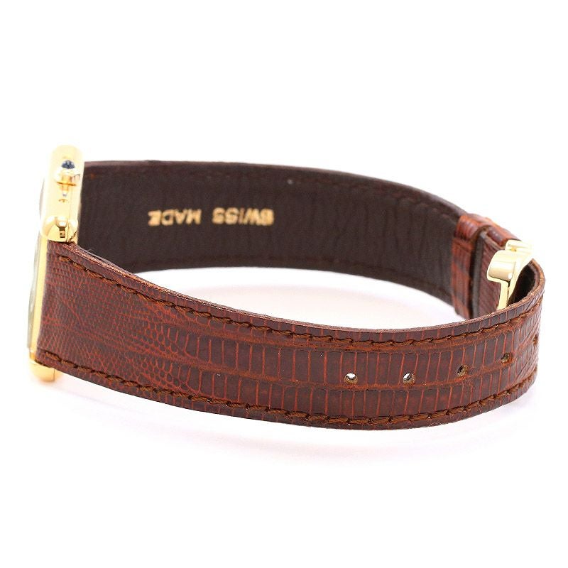 【中古】CARTIER MUST TANK LARGE MODEL VERMEIL カルティエ マストタンクLM ヴェルメイユ 83918723 (6 81006)