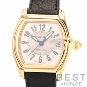 【中古】CARTIER ROADSTER DE CARTIER LARGE MODEL カルティエ ロードスター ドゥ カルティエ LM W62003V2